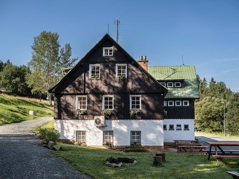 Chata Prim Destne v Orlickych horach Exterior foto